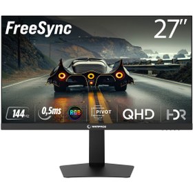 Resim Rampage Mıracle MC27F144Q 27'' Qhd 144Hz Fast IPS 0,5ms Hdr Freesync Pivot Flat Oyuncu Monitörü 