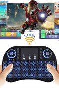 Resim Factorial Smart Tv Uyumlu Kablosuz Türkçe Mini Klavye Android Uyumlu Rgb Klavye Everest Mouse Çevre Birimleri 