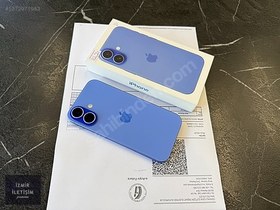 Resim Apple iPhone 16 İkinci El TR | 128 GB | Laciverttaş 