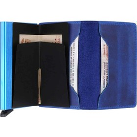 Resim Walsmart Slim Crazy Akıllı Mekanizmalı Cüzdan Hakiki Deri 