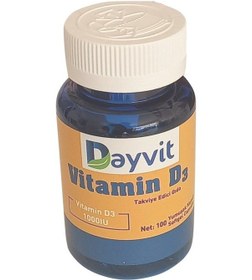 Resim Dayvit Vitamin D3 1000IU 100 Kapsül 