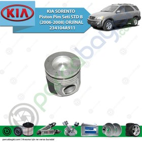 Resim Kia Sorento Piston Pim Seti Std B (2006-2008) Orijinal | 234104A911 