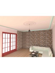 Resim Motifpiyer Lamba Tavan Göbeği Dc-15-C- 86 cm Çap 