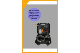 Resim Esplendor Tek Bataryalı 48V Şarjlı Basınçlı Yıkama Makinesi 
