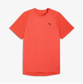 Resim Puma Pwrtrain Fabric Mix Erkek Kırmızı Antrenman T-shirt 528535 
