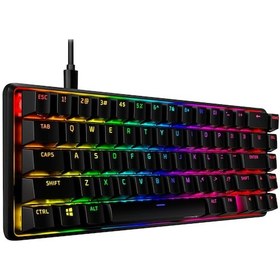 Resim HyperX Alloy Origins 65 Aqua PBT Switch Mekanik US Oyuncu Klavye 