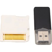 Resim Vkemall Nds/3ds/2ds Uyumlu R4 Flas Kartı - Asıc Çip, 128g Destek, Özelleştirilebilir Arayüz, Hızlı Performans, Yeni Nesil Oyun Konsolları İçin Beyaz 