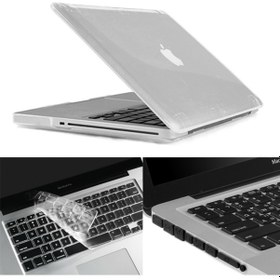 Resim Enkay Şeffaf Kristal MacBook Uyumlu Pro 15.4" Pc Klavye Kılıfı - 547437460 