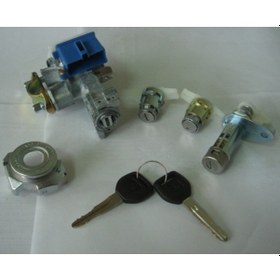 Resim Honda Accord 94/95 Kontak Kilit Seti 3lü Kontak/kapı/bagaj Termikli - Kapı Kolu 