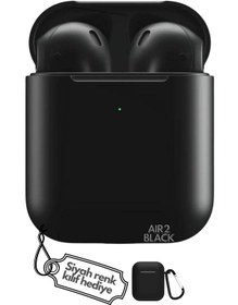 Resim Abbruch Air Plus 2. Nesil Siyah Kablosuz Bluetooth Kulaklık Ios Android Uyumlu HD Ses&Mikrofon Kalitesi 