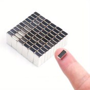 Resim 64/128 adet kare mıknatıslar, buzdolabı mıknatısı, 8*3*2mm, sabitleme aletleri, yapıştırma, dekorasyon, endüstriyel ekipmanlar, hassas parçalar, festival partileri için uygun, ev dekorasyonu, Babalar Günü, Anneler Günü 