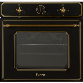 Resim Ferre Rustik 4004 - S R640 CE - RST 600 Siyah Ankastre Set 