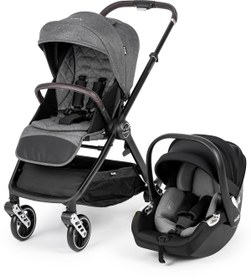 Resim Kanz X-Go Ultimate Travel Sistem Bebek Arabası - Gri - Gri-Gümüş / Standart 
