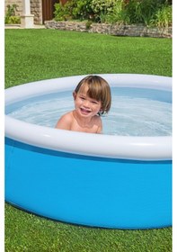 Resim Bestway 57241 İlk Havuzum - Fast Set Şişme Çocuk Havuzu 1,52 M X 38 Cm 