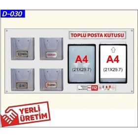 Resim MABEN D-30 Toplu Posta Kutusu 