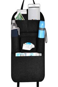 Resim Pikas Araba Koltuk Arkası Eşya Düzenleyici Bagaj Düzenleyici Organizer Keçe Çanta Kılıf Oto Araç Içi(ex-50 