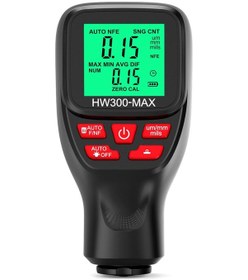 Resim Qianfan Lcd Arka Işık Diaplay Kalınlık Ölçer 0 Ila 2000um Metal 