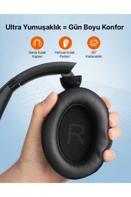 Resim TaoTronics TT-BH1119 Aktif Gürültü Engelleyici Kulak Üstü Kulaklık 