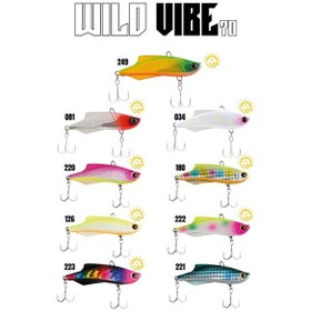 Resim Fujin Wild Vibe 70mm 20gr Sinking Vibrasyon Suni Yem 