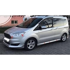 Resim Ford T.Courier Sport Marşpiyel Seti Mat Siyah Plastik 2014-2018 