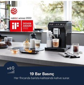 Resim Delonghi Eletta Explore ECAM450.65.G 1450 W Tam Otomatik Kahve Makinesi 