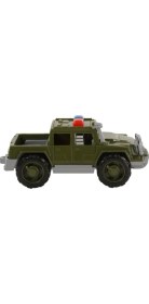 Resim Polesie 63618 Askeri Devriye Arabası Pikap Eğitici 31 cm 