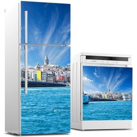 Resim Buzdolabı Ve Bulaşık Makinası Beyaz Eşya Sticker Kaplama İstanbul 