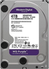 Resim Western Digital Purple Wd40purz 4 Tb Sata 6gb/s 7/24 Güvenlik Harddisk 
