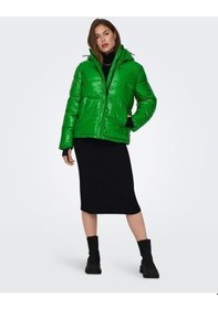 Resim Only Onlannlouis Premium Puffer Jkt Otw Kadın Mont-27626 - M Yeşil 