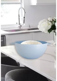 Resim 85 L Hamur Mayalama Ve Yoğurt Saklama Kabı Mavi Çok Renkli 