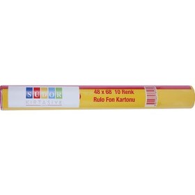 Resim Fon Kartonu 48x68 cm 100 gr 10 Adet 