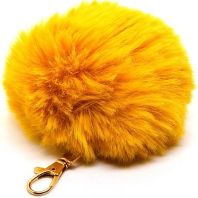 Resim X-lady Accessories Sarı Renk Peluş Anahtarlık 834 