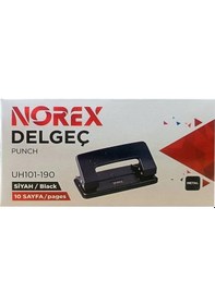 Resim Norex Metal Delgeç 10 Sayfa Siyah Uh101-190 