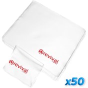 Resim Revival Frames Gözlük Silme Bezi Microfiber A+ Kalite 50 Li 