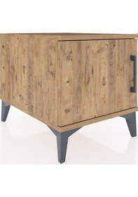 Resim Kronos Komodin Tek Raflı Tek Kapaklı 44x59x48 Çam-çam Çam 