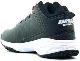 Resim Jump-28652-G Basketbol Siyah Unisex Spor Ayakkabı (F-BLACK/RED/WHITE / 40) 40 EU 