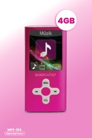 Resim Genel Markalar Mp3-224 Pembe 4gb Digital Ses Kayıt Özellikli Mp3 Player 