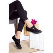 Resim Gimer - Ortopedik Ped Siyah Kot Kadın Ayakkabı - Erş030114G Mavi 