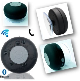 Resim ODN 's Fashion Su Geçirmez Mini Bluetooth Duş Hoparlörü Ses Bombası Duş Tipi Suya Dayanıklı Mavi 
