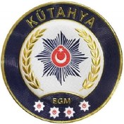 Resim ÇUKUROVA ÜTÜ KÜTAHYA P o l i s Kol Arması 3D Plastik TPU, Yeni Tip, Cırtlı, Standart Ölçü, 1.sınıf Kalite 