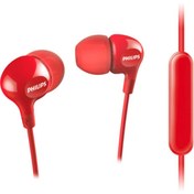 Resim Philips SHE3555RD Kırmızı Kulakıcı Mıkrofonlu Kulaklık 