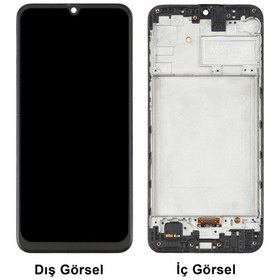 Resim Teknonet Samsung Galaxy M21 Uyumlu Oled Lcd+dokunmatik+çıtalı - Siyah 