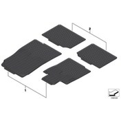 Resim Mini Paspas Takım Siyah R60 51472181808 