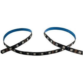 Resim Ws2811 Argb Adreslenebilir Siyah Pixel Şerit Led Ip20 5m 60led Magic Led 