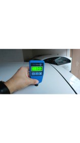 Resim Trust Tester Pro Boya Ölçüm Cihazı Demir ve Alüminyum Mikron ÖlçerBoya kalınlık ölçer 2 yıl garantili 