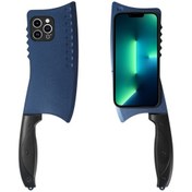 Resim Cbtx iPhone Uyumlu 13 Pro Simüle Mutfak Bıçağı Tpu + Pc Telefon Kılıfı 