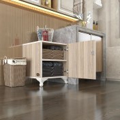 Resim Kenzlife kilitli dolap rana39 crd 47*39*39 banyo dolabı hazır mutfak ofis kiler kitaplık evrak ayaklı 
