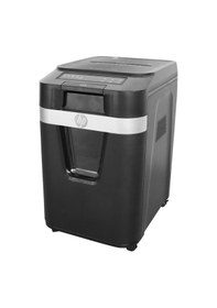 Resim Hp Pro Shredder Auto 200cc, Otomatik Beslemeli 200 Sayfa Evrak İmha Makinesi-p4-çapraz Kesim-4x20mm-32,2lt 