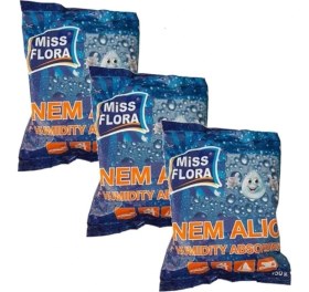 Resim Braventa Collection Miss Flora Nem Alıcı 450 G Yedek 3'lü Set 