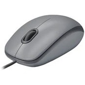 Resim LOGITECH 910-006760, M110 Gri, USB Kablolu, 1000dpi, Optik, 3 Tuşlu, Sessiz Mouse 